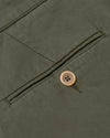 Pleated Chino Pants Olive
