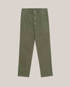Pleated Chino Pants Olive