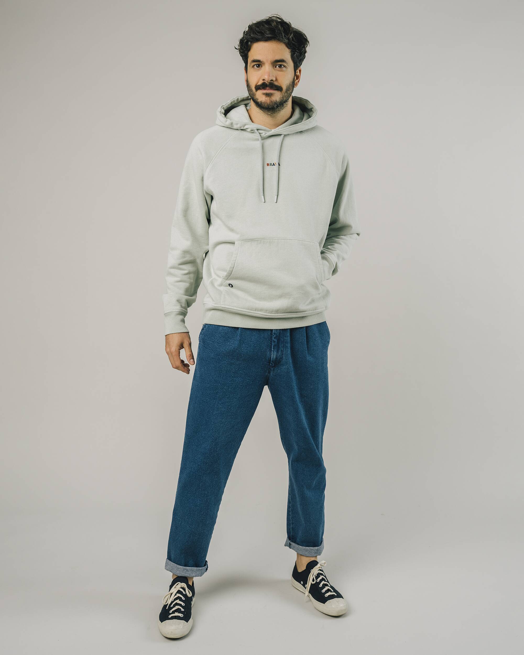 Brava Hoodie Stone Green