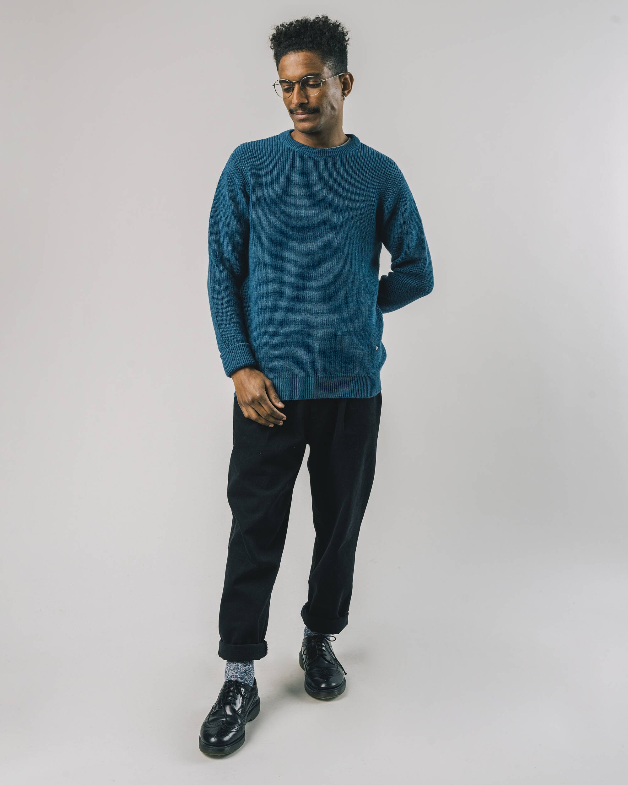 Waterfront Sweater Petrol