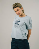 Matrioska T-Shirt Stone Blue