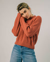 Moscow Cropped Sweater Peony