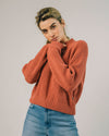Moscow Cropped Sweater Peony