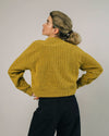 Cropped Sweater Mustard