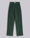 Corduroy Oversized Pants Forest Green