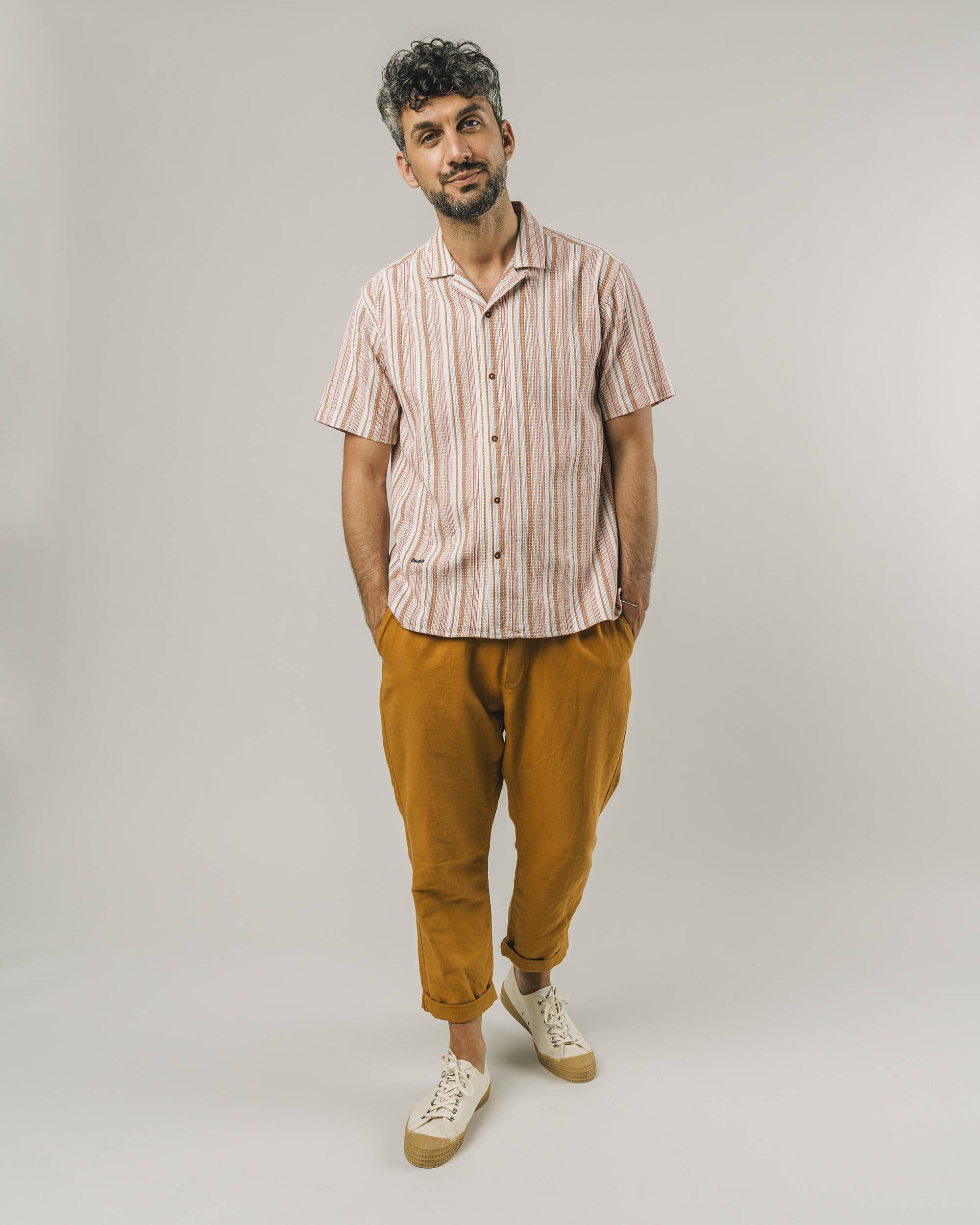 Cactus Aloha Shirt Red