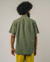 Seersucker Aloha Shirt Kakhi