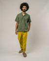 Seersucker Aloha Shirt Kakhi