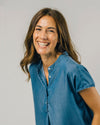 Indigo Denim Blouse