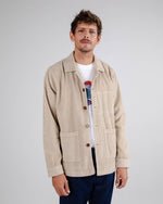 Corduroy Overshirt Ecru