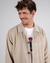 Corduroy Overshirt Ecru