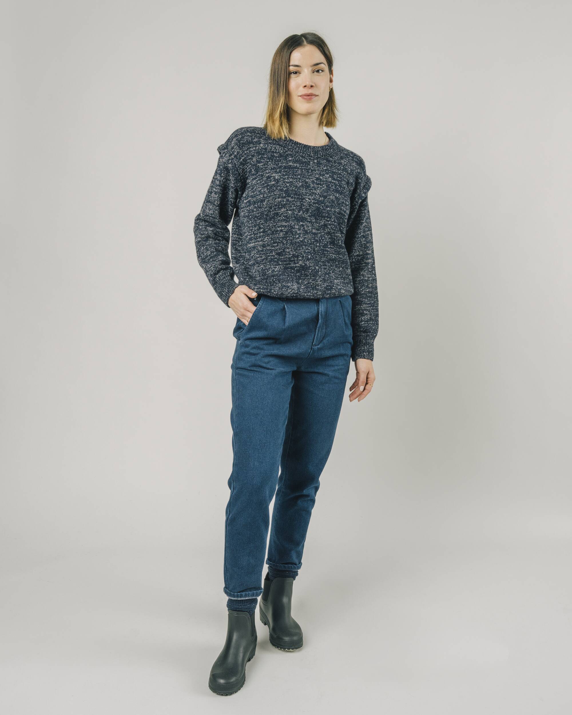 Retro Sweater Navy