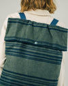 Barre Stripes Backpack Khaki