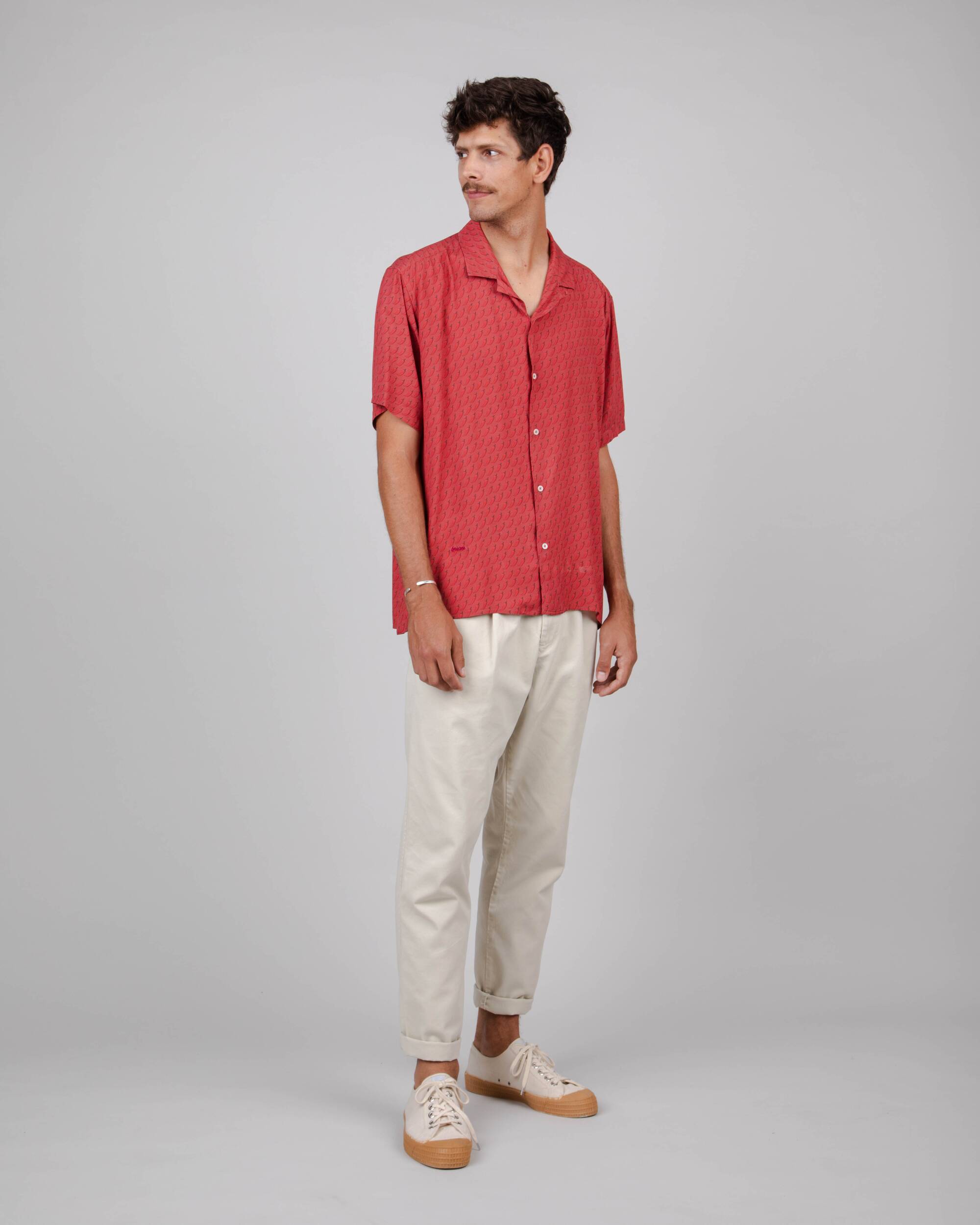Chilli Aloha Shirt Red