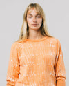 Camou Mandarine Sweater