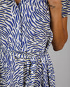 Asis Percales Tiger Short Dress White