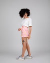 Dizzy Belted Shorts Rose