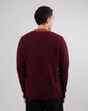 Woolly Cashmere Cardigan Bordeaux