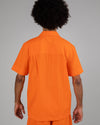 Seersucker Overshirt Apricot