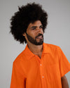 Seersucker Overshirt Apricot