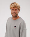 Kodak Color Oversize Sweatshirt Grey