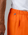 Seersucker Cargo Shorts Apricot