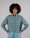Spring Boxy Blouse Blue