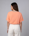 Holidays Oversize Cotton Tee Coral