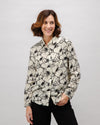 Peanuts B&W Viscose Blouse Ecru