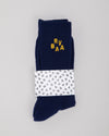 BRV Ribbed Socks Navy