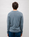 Puzzle Raglan Wool Sweater Light Blue
