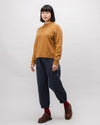 Perkins Raglan Wool Sweater Ochre