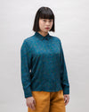 Jellyfish Viscose Blouse Navy