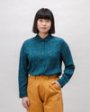 Jellyfish Viscose Blouse Navy