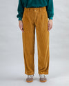 Corduroy Pleated Pants Camel