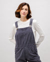 Corduroy Overall Dark Grey