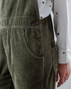 Corduroy Overall Stone Green