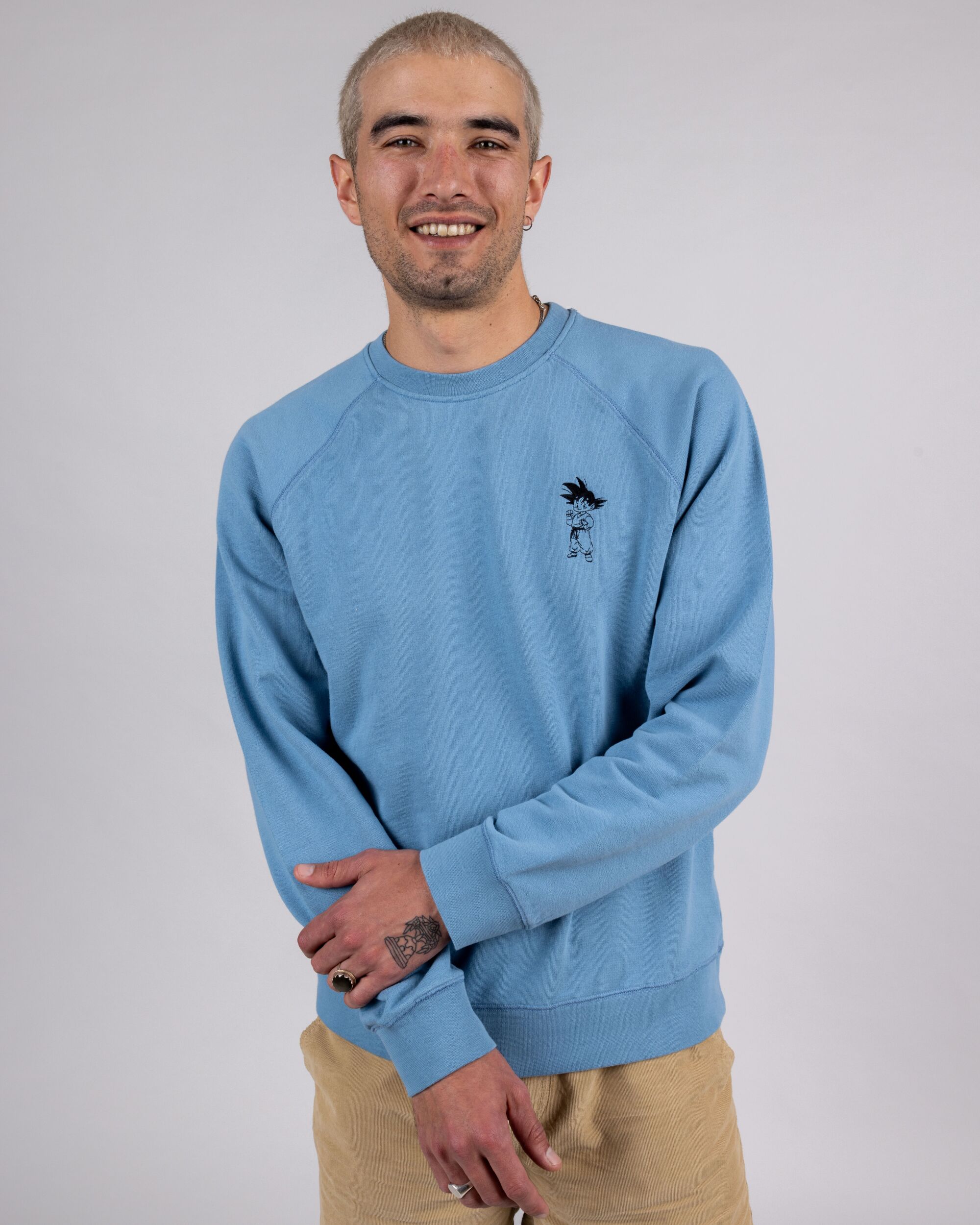 Dragon Ball Goku Sweatshirt Blue
