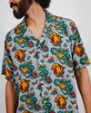 Old School Tattoo Aloha Shirt Mist