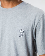 Peanuts Snoopy T-shirt Grey Melange