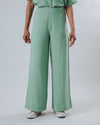 Bubble Wide Leg Light Green