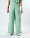 Bubble Wide Leg Light Green