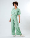 Bubble Wide Leg Light Green