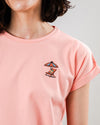 Peanuts Tropical Scoop Tee Pink