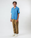 BTTF Blueprint Aloha Shirt Blue