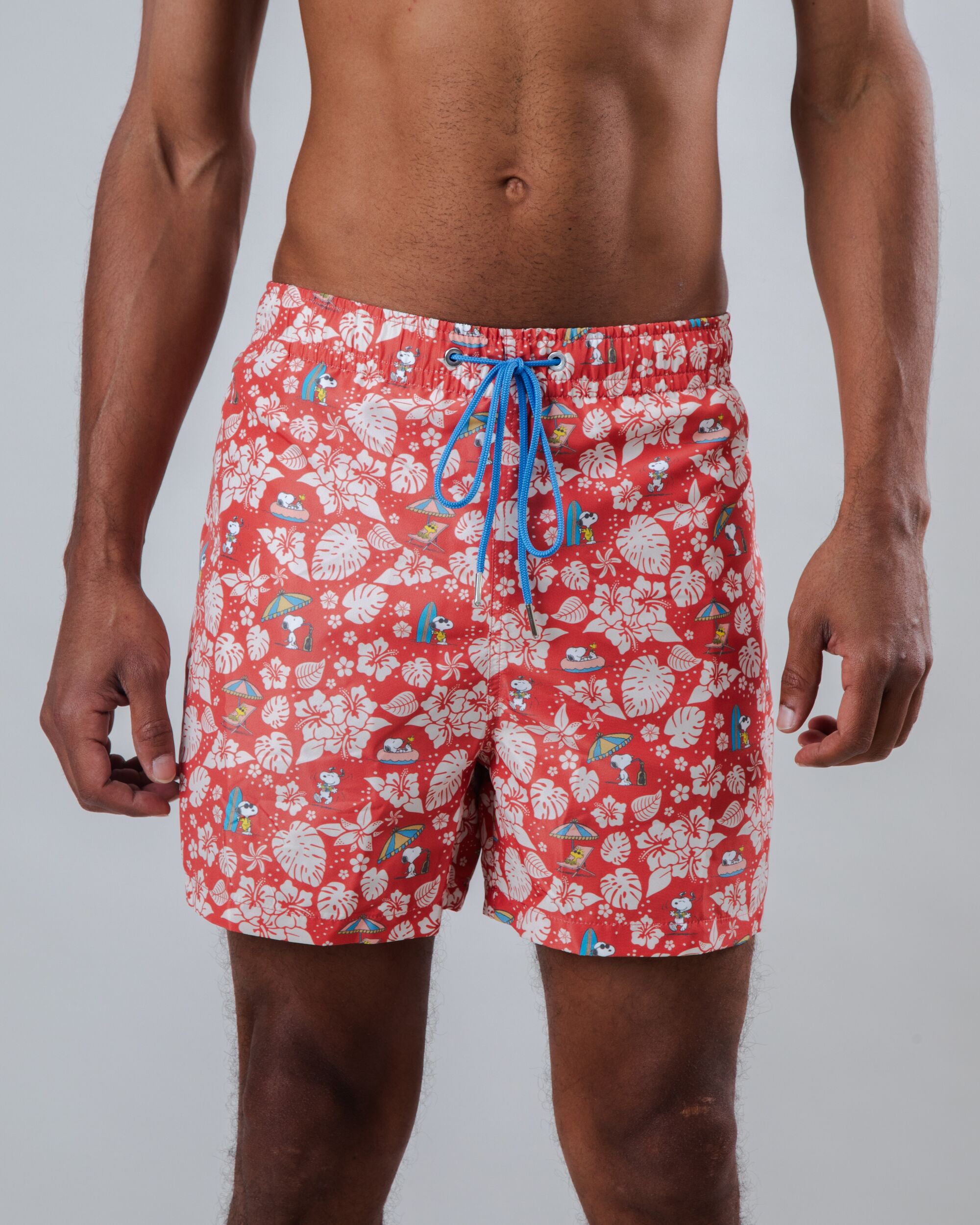 Peanuts Tropical Swimwear Red