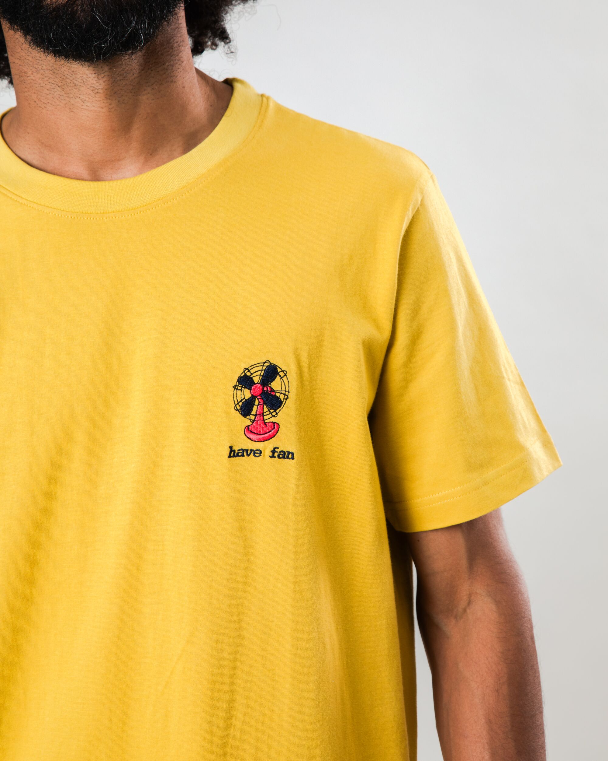Have Fan T-shirt Yellow