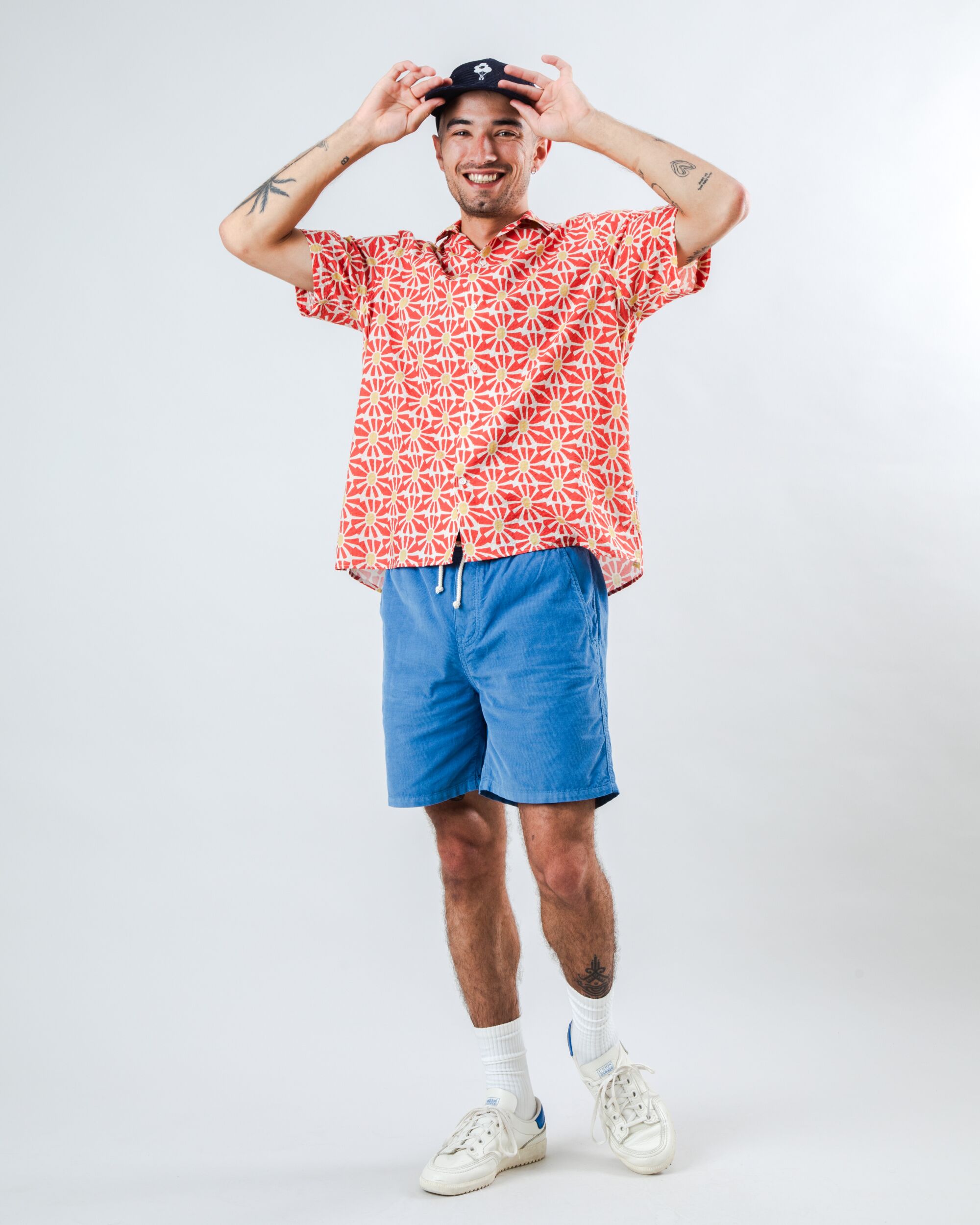 Marisol Aloha Shirt Red