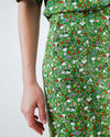 Peanuts Flower Garden Wide Leg Pants Green