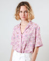 Peanuts Tropical Aloha Blouse Pink